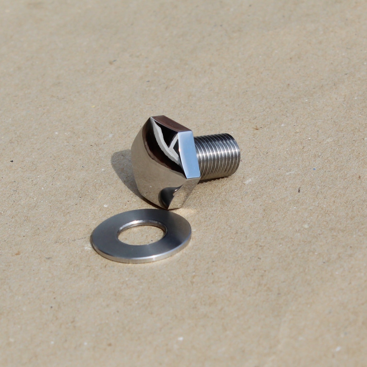 Suzuki GS1000 GS750 GS750 GS550 Steering Stem Bolt And Washer