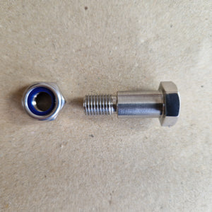 Kawasaki 92003-079 Z1 Z900 Z1000 Z1100 H1 H2 KH ZX1100 Side stand pivot bolt set.