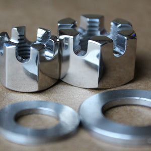 Suzuki 09141-16001 GT550 GT380 GS550 Front And Rear Wheel Nuts Stainless