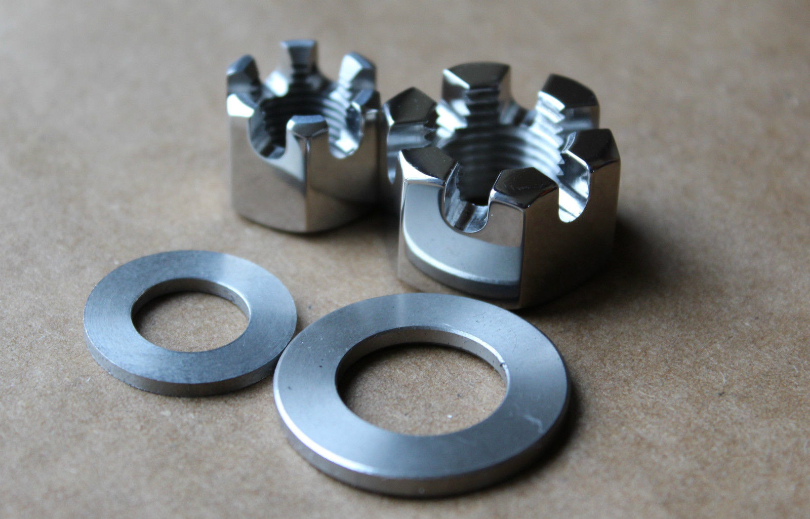 Suzuki 09141-16001 GT550 GT380 GS550 Front And Rear Wheel Nuts Stainless