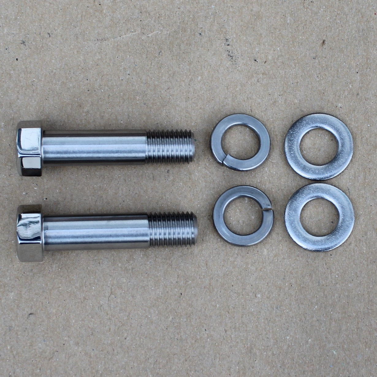 Kawasaki 43070-001 Brake caliper bolt set in stainless m10 x 43mm 14af