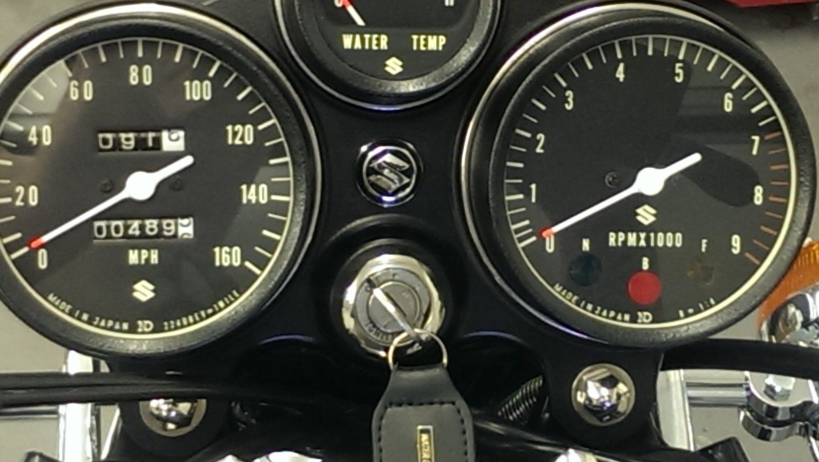 Suzuki 37110-31017 T500 T350 T250 T125 TS400 TS250 Ignition Switch Ring Stainless