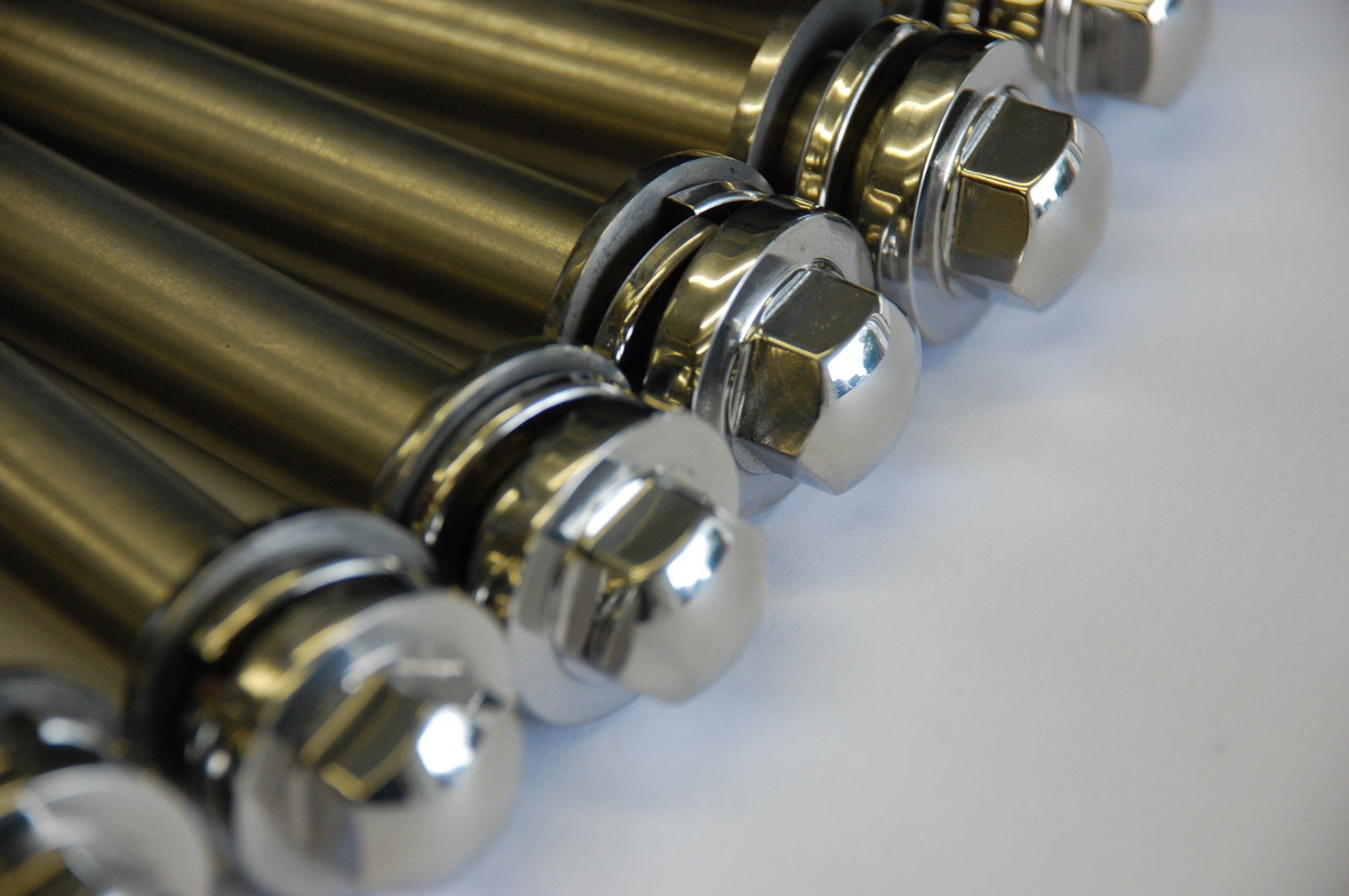 Suzuki 09159-10010 GT750 Cylinder Head Nut Bolt Top End Set Stainless