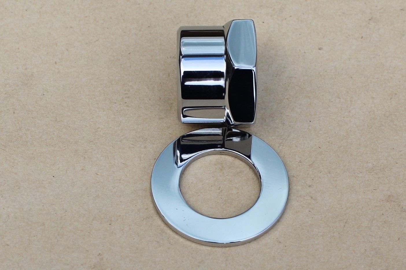 Suzuki 51353-45000 GS1000 GS750 GS550 GS850 Steering stem nut set in stainless