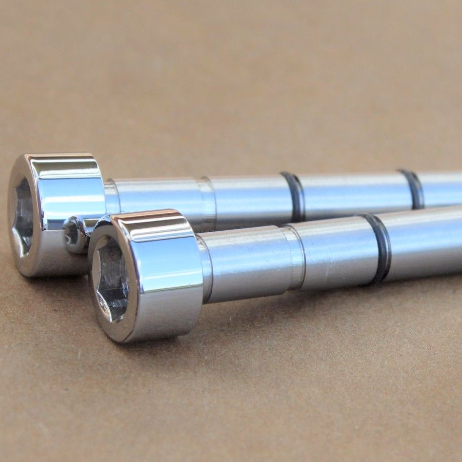 classic kawasaki brake axle bolts with o rings 43045-001