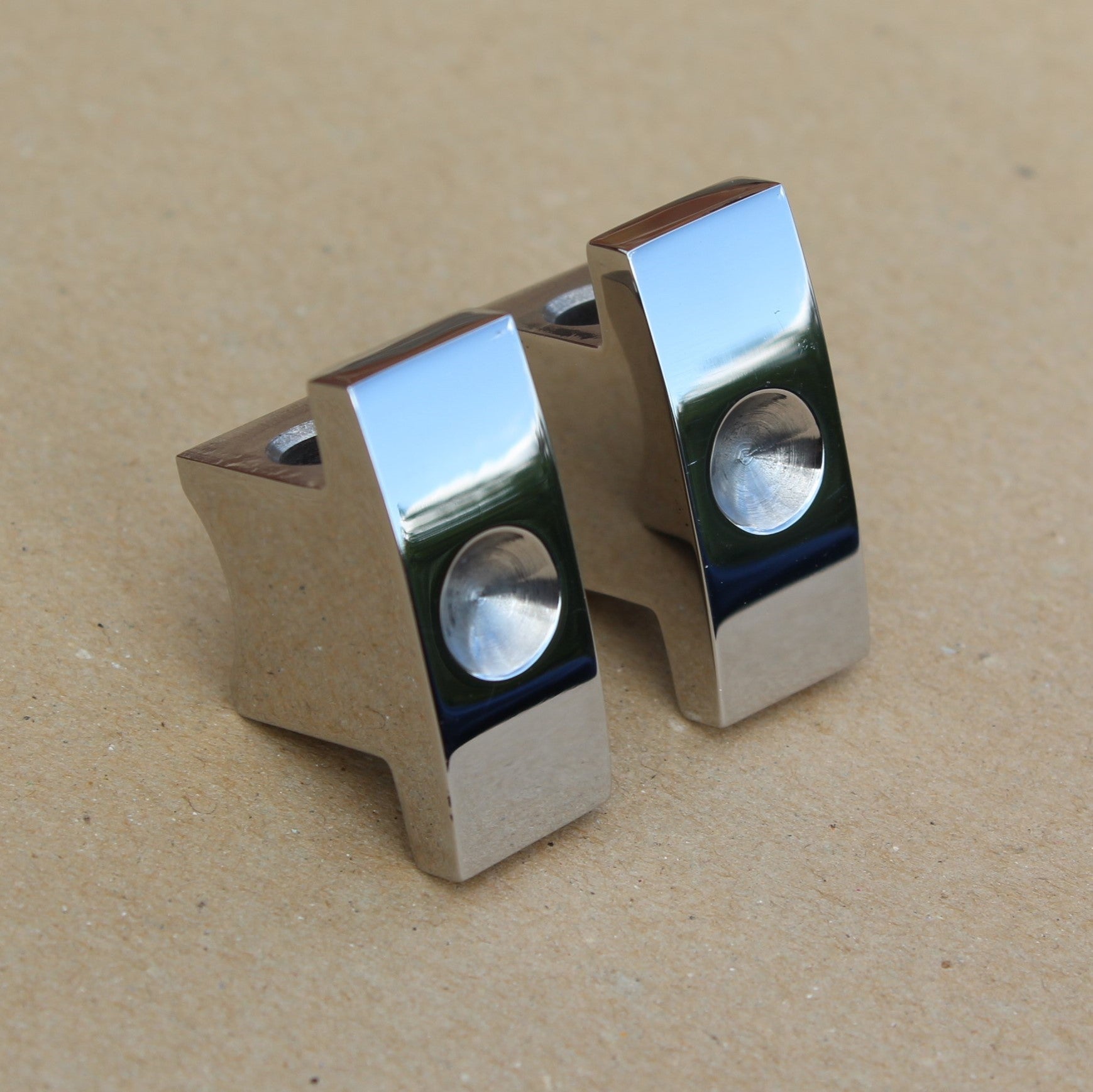 Suzuki 61433-31000 Chain Adjuster Supports Stainless Steel (Pair)