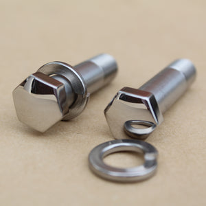 kawasaki 43070-001 polished stainless brake caliper bolts