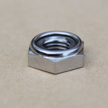 Kawasaki 92210-1184 M10 1.25MM 17AF Reduced height lock nut in stainless.