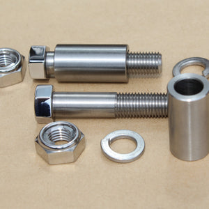 polished set of bolts for suzuki gt models