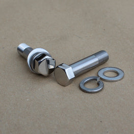 Kawasaki 43070-001 Brake caliper bolt set in stainless  m10 x 43mm 14af